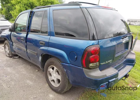 2005 Chevrolet Trailblazer Ls из США, поврежденный, VIN 1GNDT13S152106360